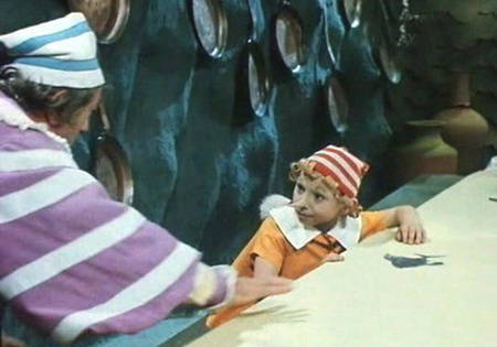 Пригоди Буратіно - кадри з фільму